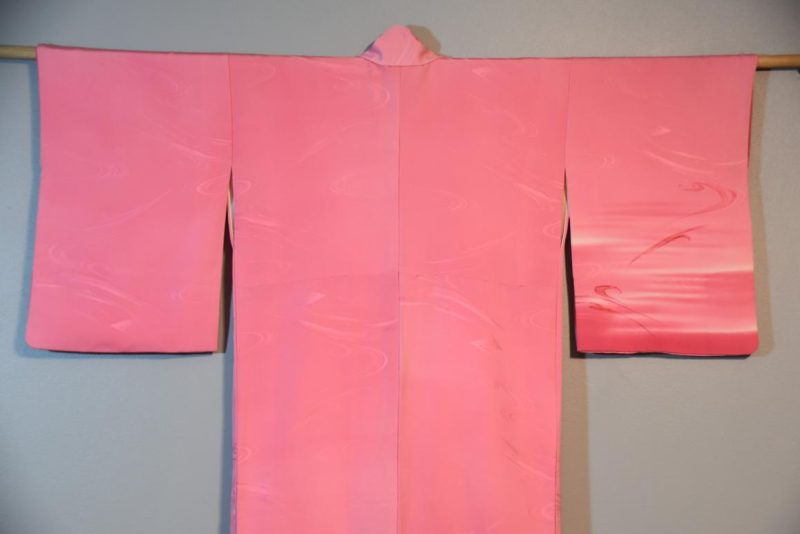 Japanese Vintage Silk Kimono - Image 4