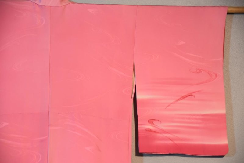 Japanese Vintage Silk Kimono - Image 7