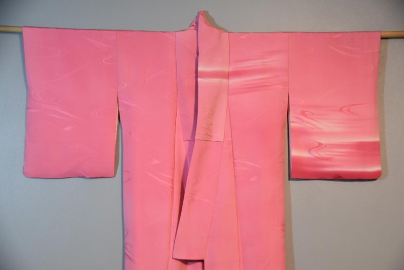 Japanese Vintage Silk Kimono - Image 3