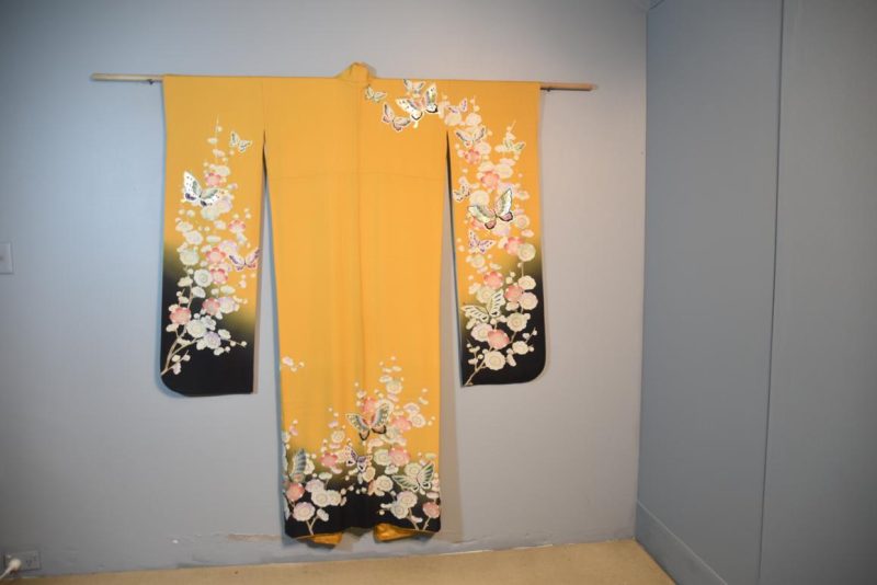 Japanese Vintage Furisode Kimono