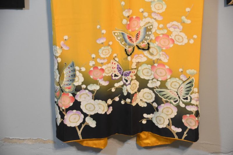 Japanese Vintage Furisode Kimono - Image 17