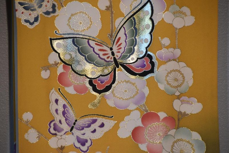 Japanese Vintage Furisode Kimono - Image 4
