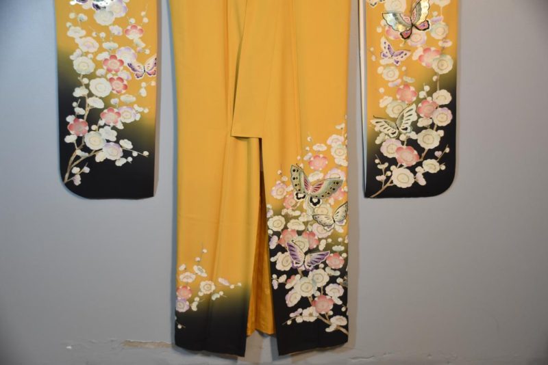 Japanese Vintage Furisode Kimono - Image 13