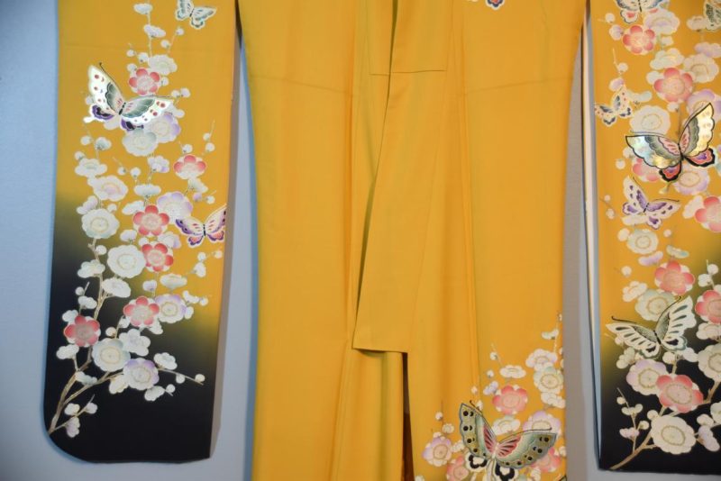 Japanese Vintage Furisode Kimono - Image 10