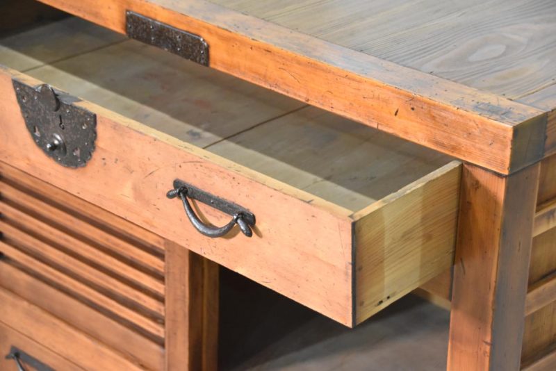Choba Dansu Traditional Japanese Merchant Chest Width:890mm - Image 5