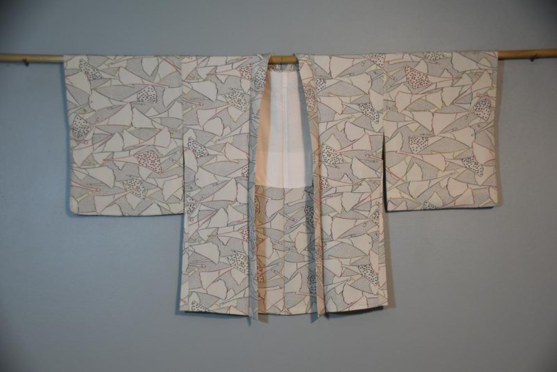 Vintage Silk Haori Jacket - Image 4