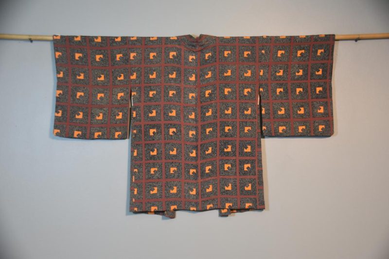 Vintage Silk Haori Jacket