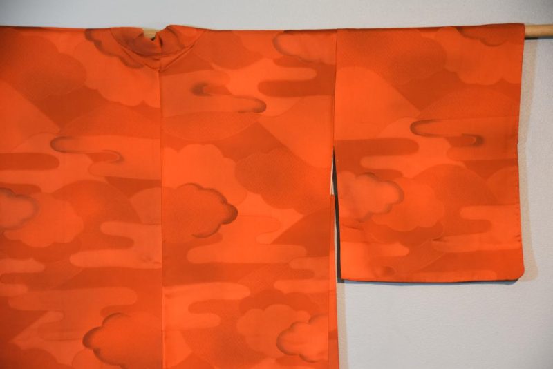 Vintage Japanese Silk Jacquard Haori Jacket - Image 2