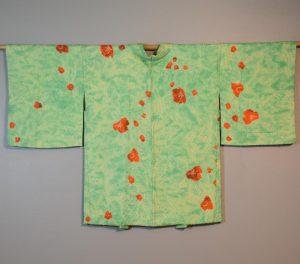 Vintage Japanese Silk Jacquard Haori Jacket