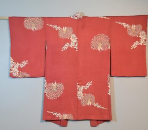 Vintage Japanese Silk Jacquard Haori Jacket