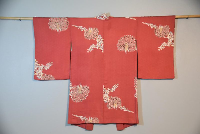 Vintage Japanese Silk Jacquard Haori Jacket