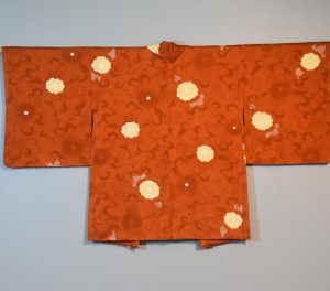 Vintage Japanese Silk Jacquard Haori Jacket