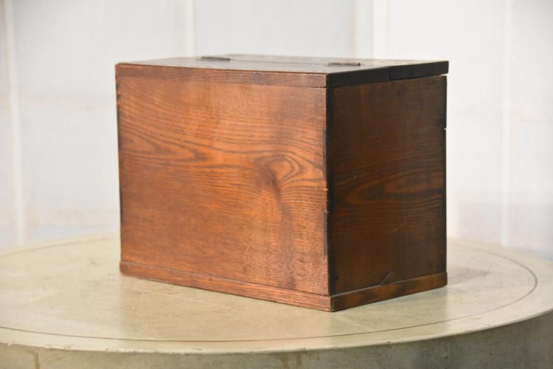 Japanese Burled Sewing Box - Image 4