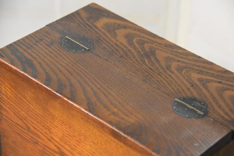 Japanese Burled Sewing Box - Image 3