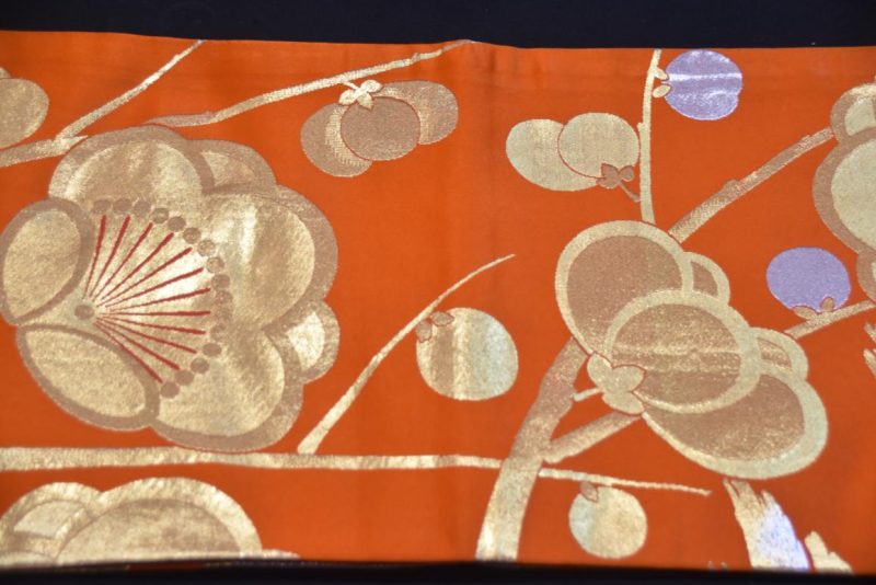 Japanese Plum Blossom Obi Sash Table Runner Width:4000mm - Image 6