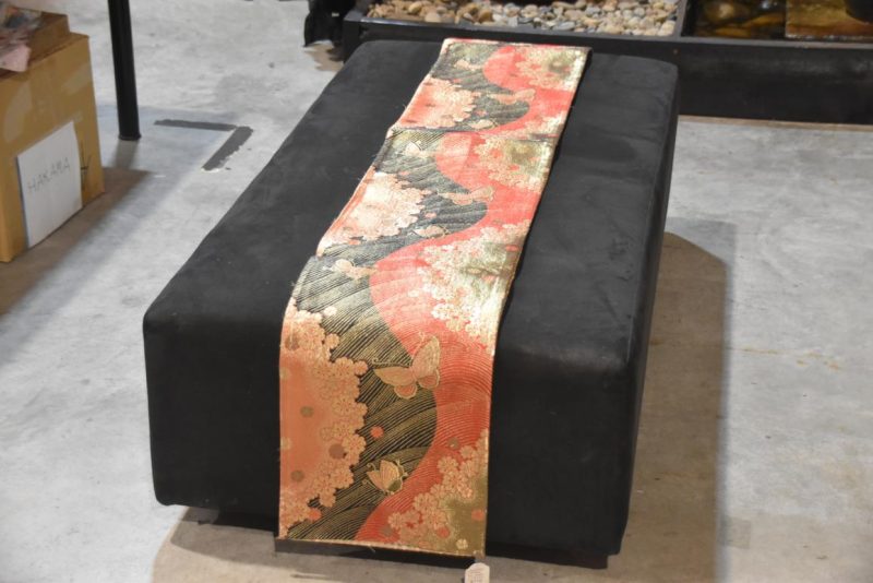 Japanese Butterfly Obi Sash Table Runner Width:4000mm