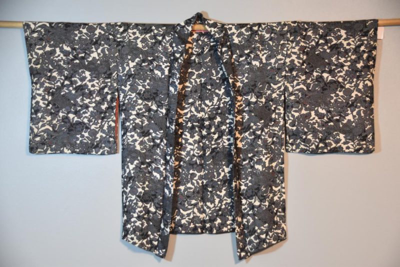 Vintage Silk Haori Jacket - Image 2