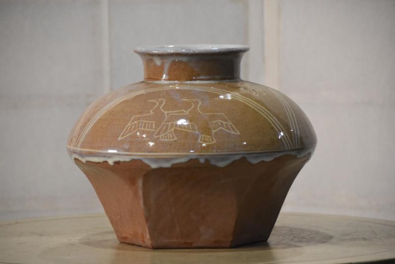 Japanese Ceramic Vase 220 mm's high