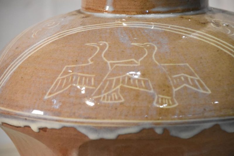 Japanese Ceramic Vase 220 mm's high - Image 2