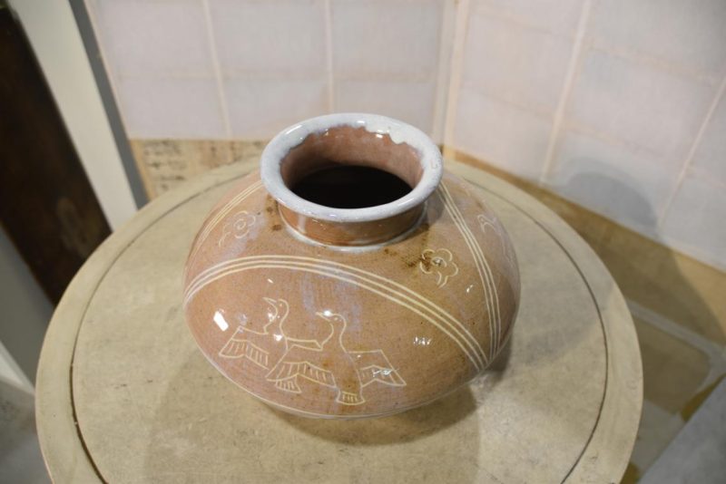 Japanese Ceramic Vase 220 mm's high - Image 7