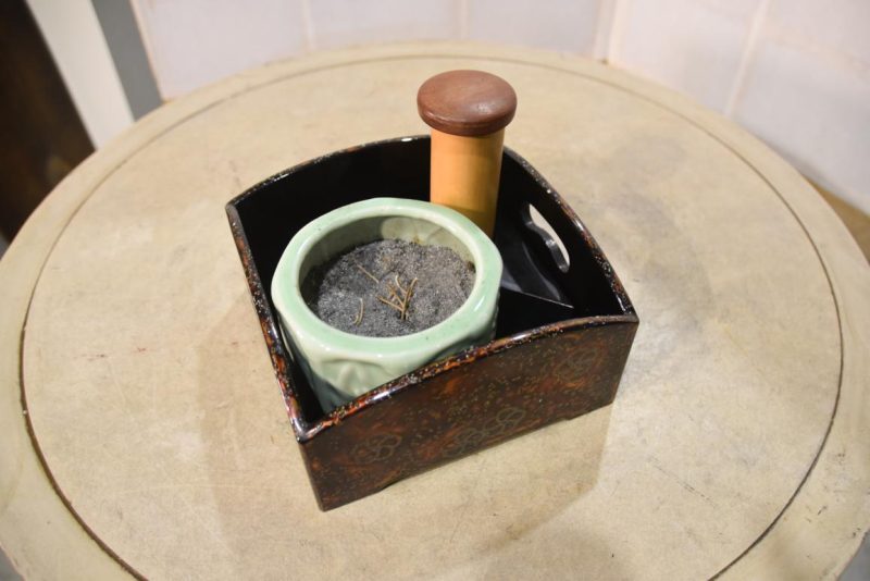 Smoking Set turned Incense Burner 90 mm's high. - Image 2