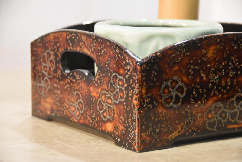Smoking Set turned Incense Burner 90 mm's high. - Image 6