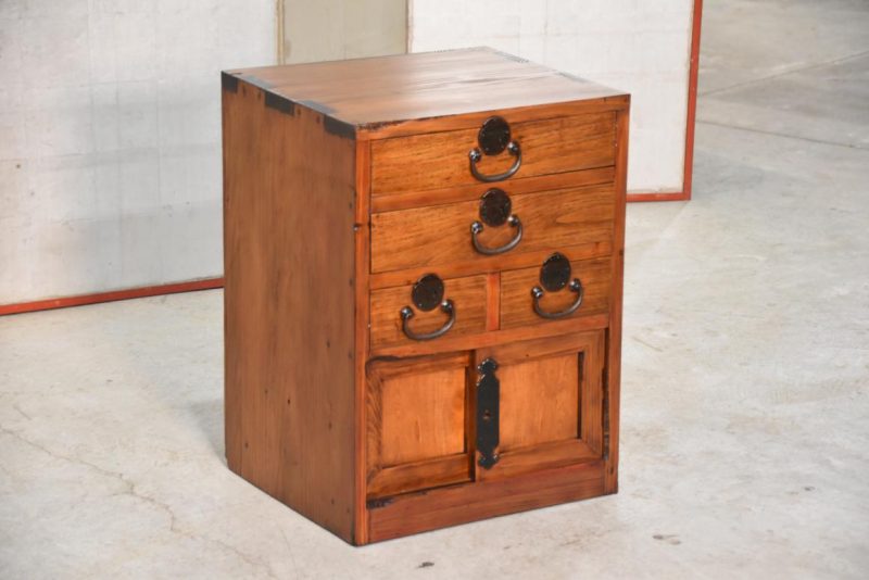 Hikidashi Antique Chest of Drawers Width:450mm - Image 2