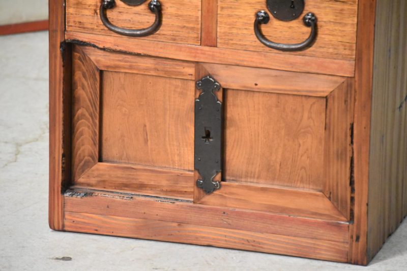 Hikidashi Antique Chest of Drawers Width:450mm - Image 8