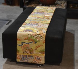 Vintage Maru Obi Sash Table Runner Length 4000mm