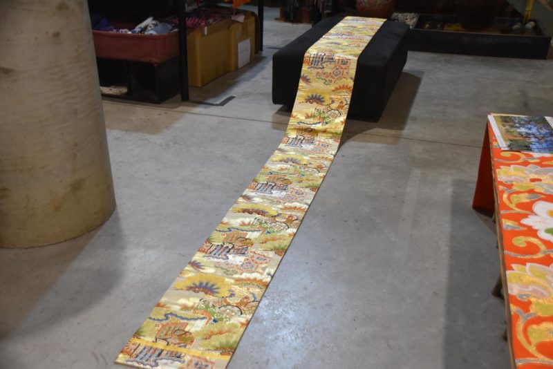 Vintage Maru Obi Sash Table Runner Length 4000mm - Image 3
