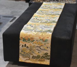 Vintage Maru Obi Sash Table Runner Length 4000mm
