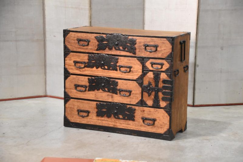 Antique Sendai Region Clothing Chest Width:1040mm