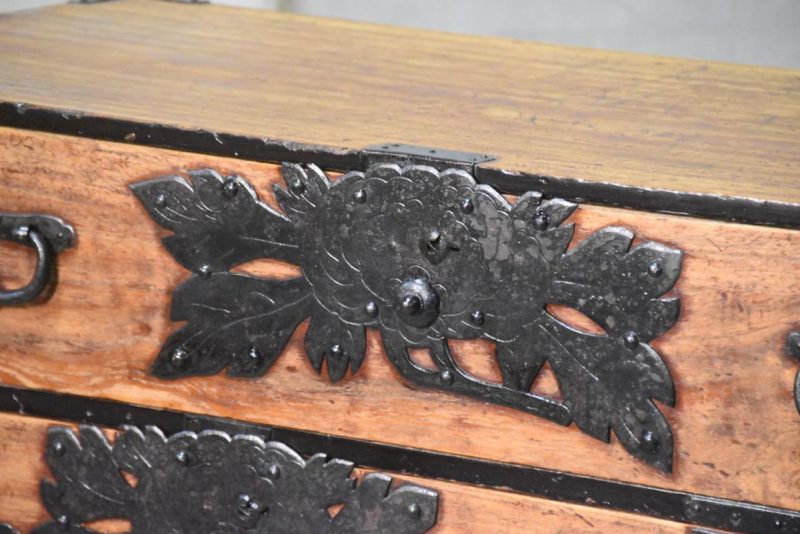 Antique Sendai Region Clothing Chest Width:1040mm - Image 12
