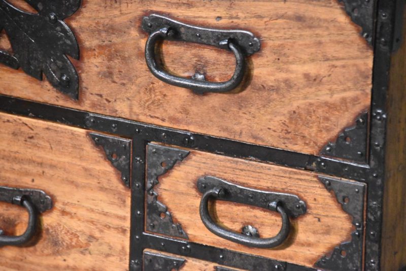 Antique Sendai Region Clothing Chest Width:1040mm - Image 11