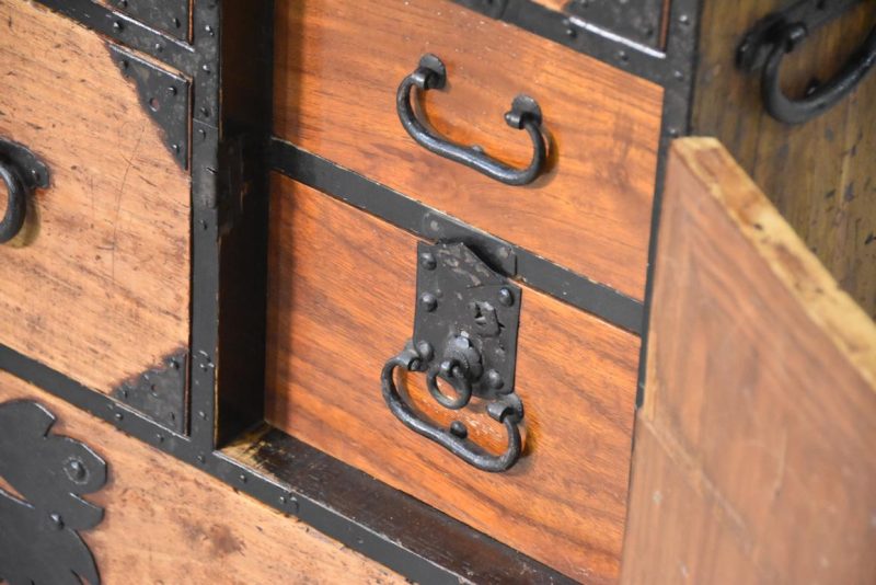 Antique Sendai Region Clothing Chest Width:1040mm - Image 8