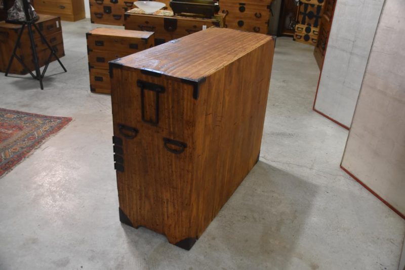 Antique Sendai Region Clothing Chest Width:1040mm - Image 3