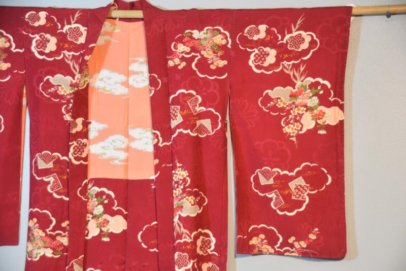 Taisho Period Silk Rinzu (Jacquard) Haori Jacket - Image 7