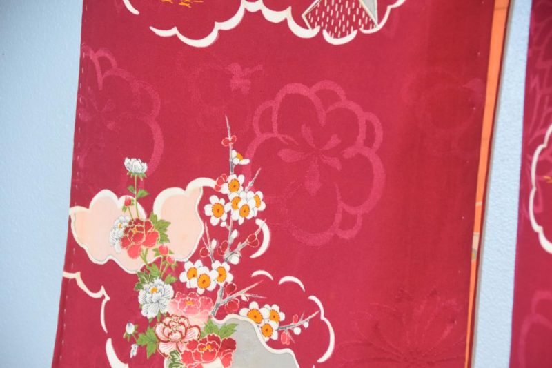 Taisho Period Silk Rinzu (Jacquard) Haori Jacket - Image 4
