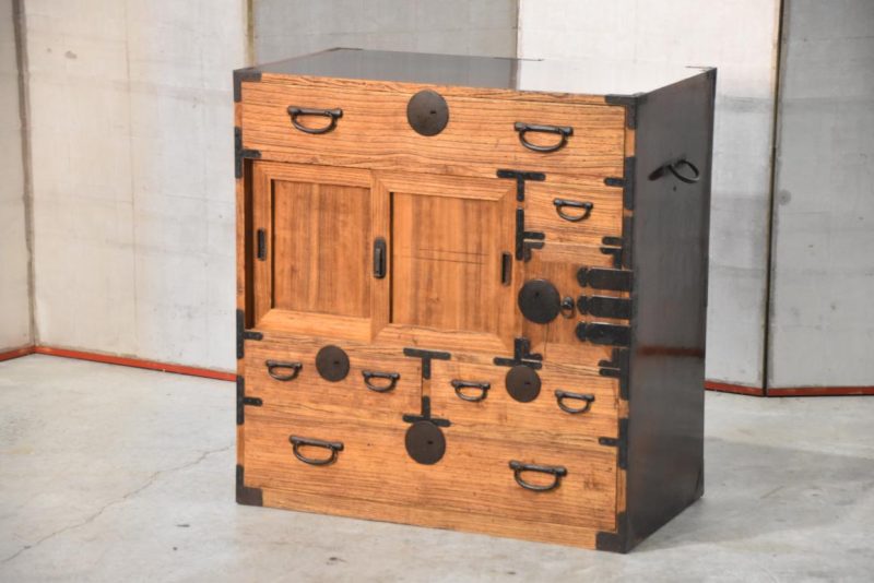 Antique Merchants Chest Width:780mm