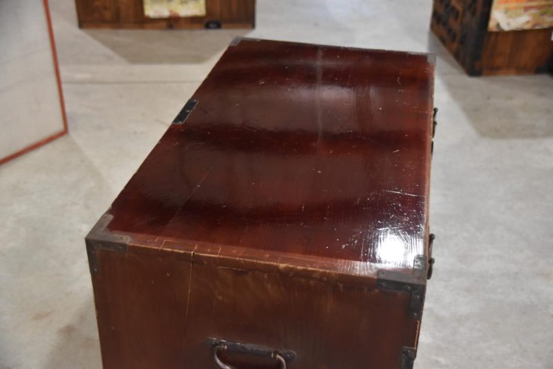 Antique Merchants Chest Width:780mm - Image 3