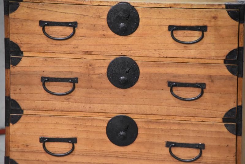 Antique Ko Dansu Small Chest Width:600mm - Image 9