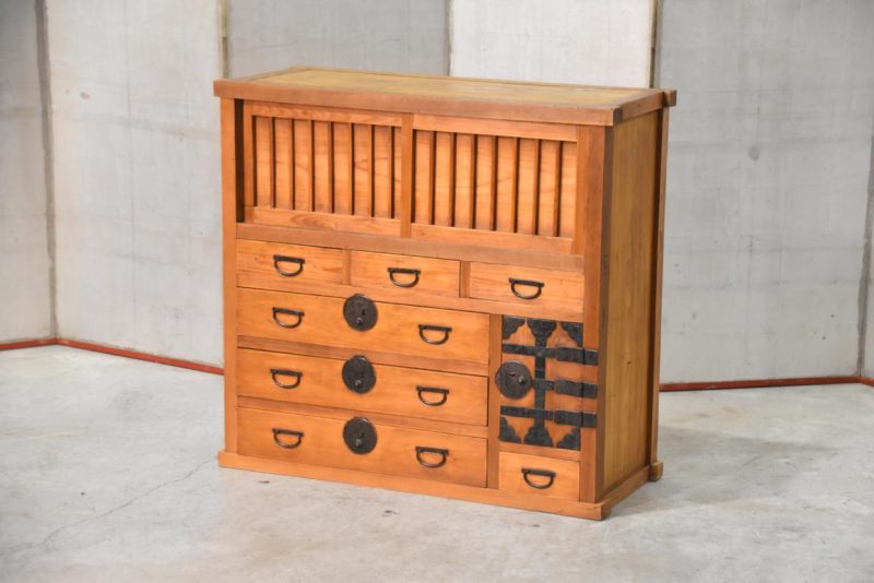 Choba Dansu Traditional Japanese Merchant Chest Width:920mm