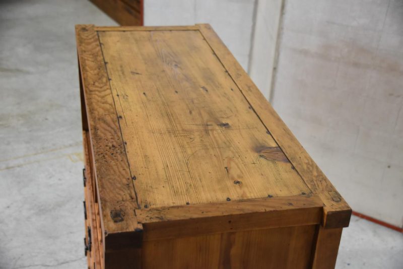 Choba Dansu Traditional Japanese Merchant Chest Width:920mm - Image 6