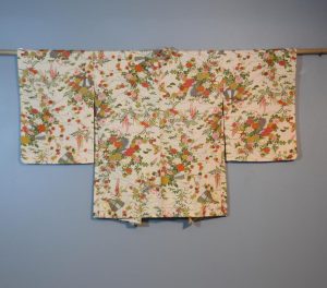 Vintage Japanese Silk Haori Jacket