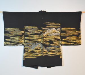 Vintage Japanese Silk Haori Jacket
