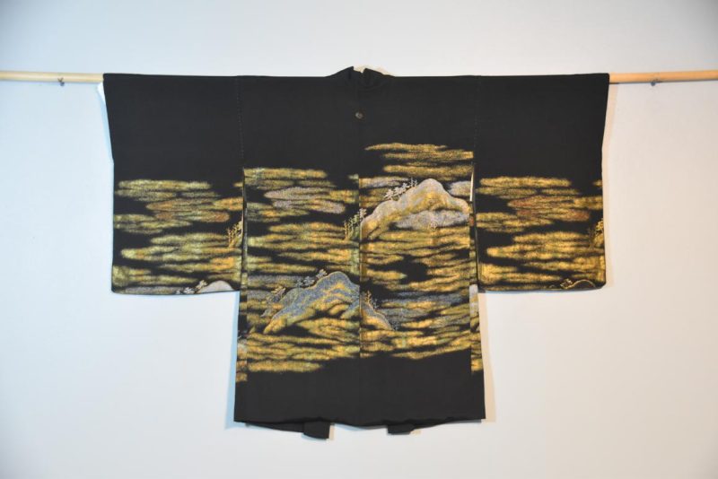 Vintage Japanese Silk Haori Jacket