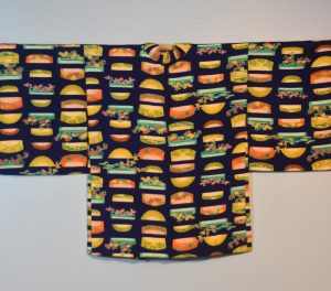 Vintage Japanese Crepe Silk Haori Jacket