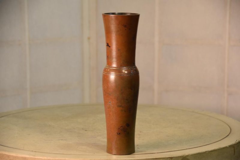 Murashido Bronze Vase Width:70mm