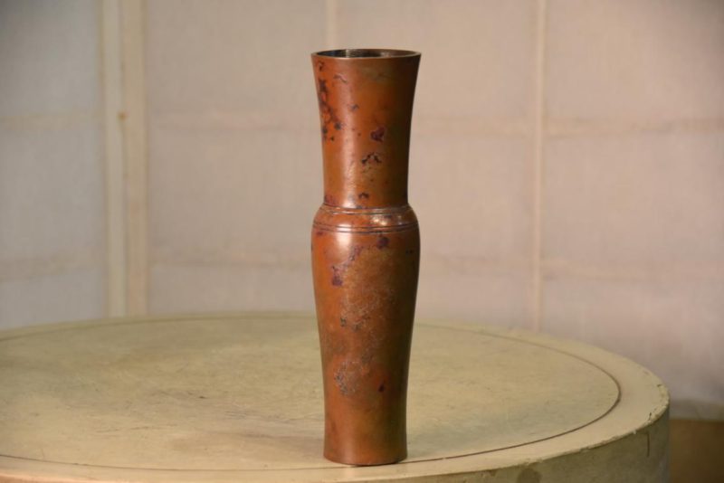 Murashido Bronze Vase Width:70mm - Image 10