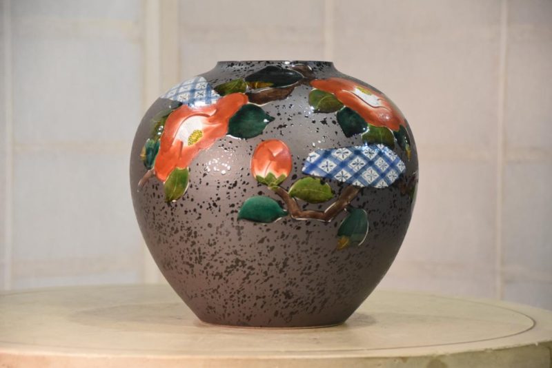 Vintage Japanese Vase Width:240mm - Image 5